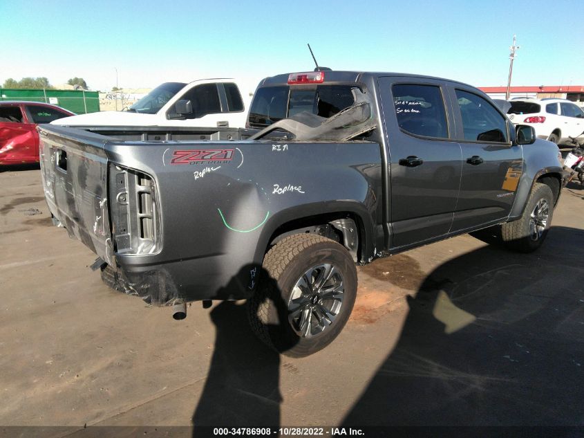 2022 CHEVROLET COLORADO 4WD Z71 VIN: 1GCGTDEN7N1180077