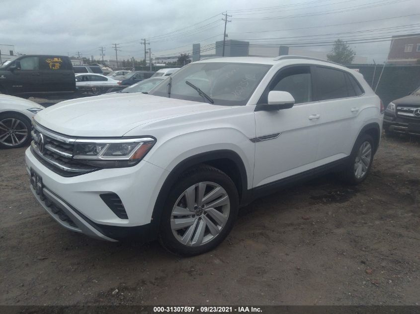 2021 VOLKSWAGEN ATLAS CROSS SPORT 3.6L V6 SE W/TECHNOLOGY VIN: 1V2KE2CA6MC202340