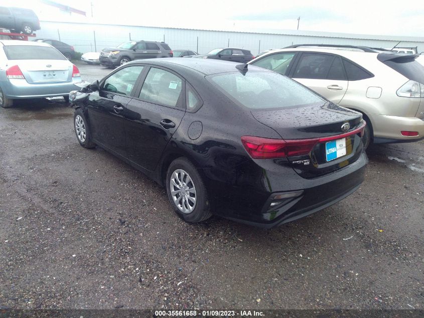 2021 KIA FORTE FE VIN: 3KPF24AD6ME318568