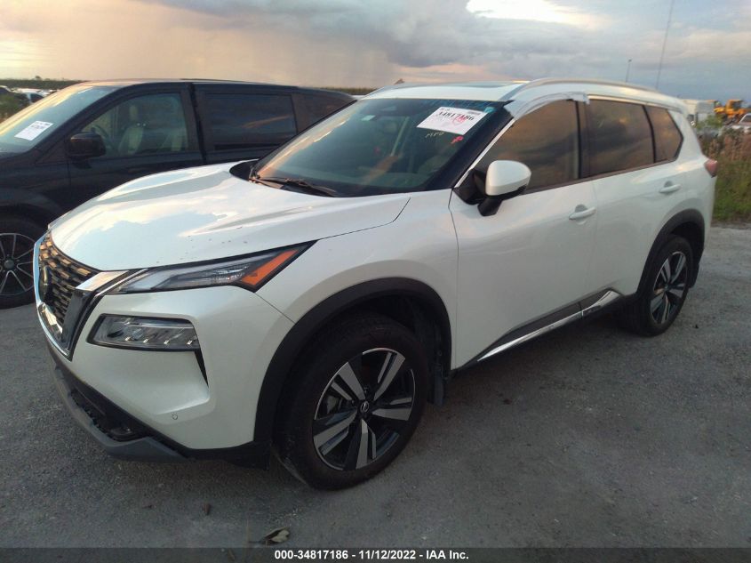 2021 NISSAN ROGUE SL VIN: 5N1AT3CA7MC697166