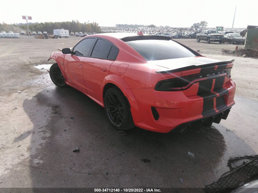 2021 DODGE CHARGER SCAT PACK WIDEBODY VIN: 2C3CDXGJ9MH591427