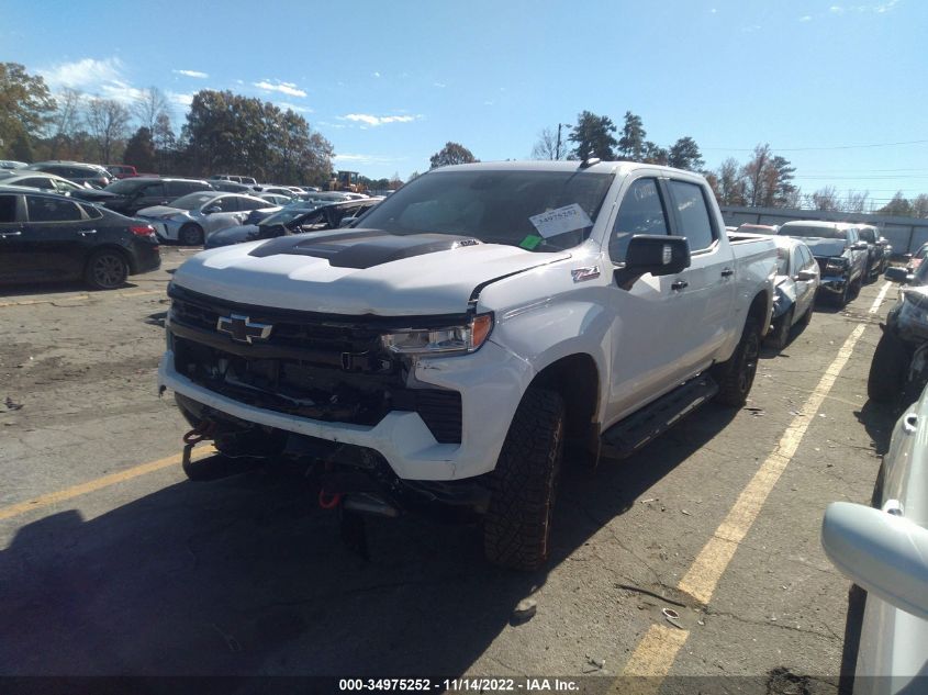 2022 CHEVROLET SILVERADO 1500 LT TRAIL BOSS VIN: 3GCUDFEL1NG630642