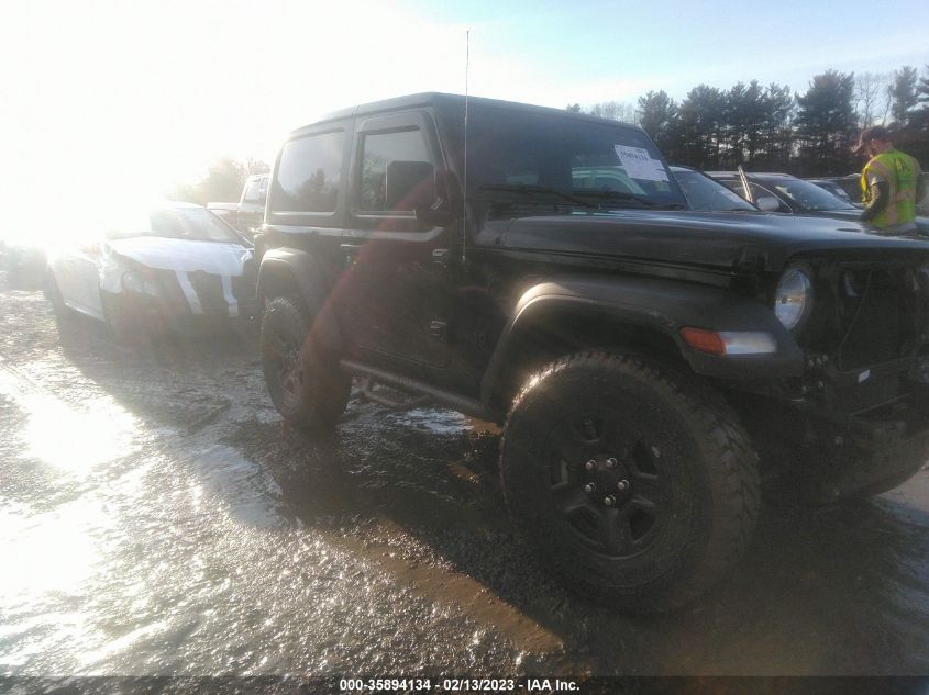 2022 JEEP WRANGLER SPORT VIN: 1C4GJXAN5NW243449