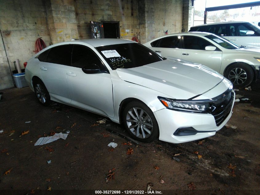 2021 HONDA ACCORD SEDAN LX VIN: 1HGCV1F17MA028920