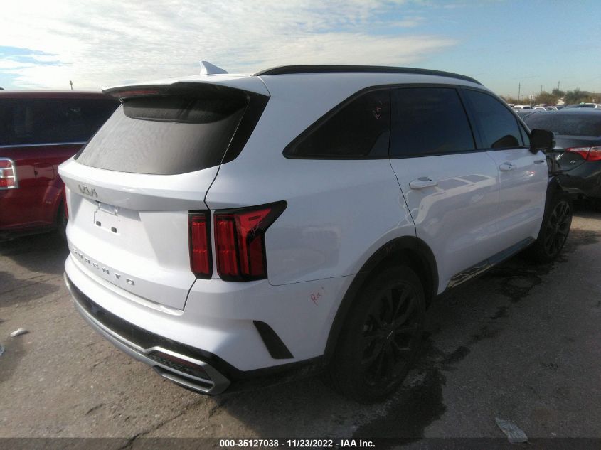2022 KIA SORENTO SX PRESTIGE VIN: 5XYRK4LFXNG125727