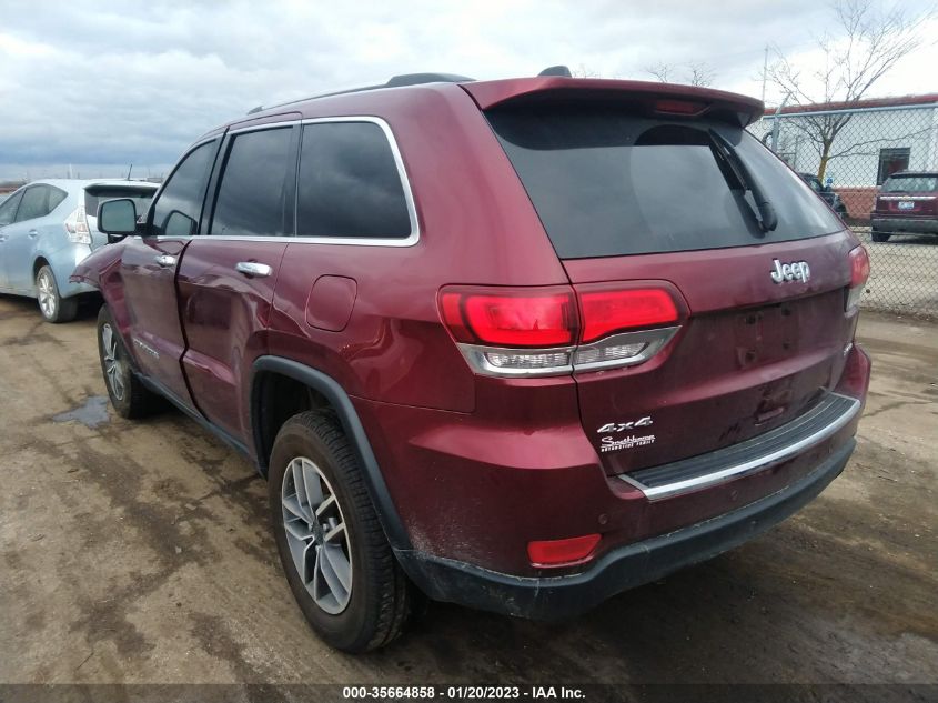 2021 JEEP GRAND CHEROKEE LIMITED VIN: 1C4RJFBG3MC826752