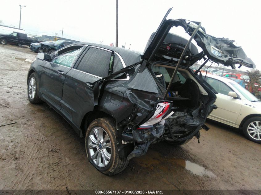 2021 FORD EDGE TITANIUM VIN: 2FMPK3K95MBA49412
