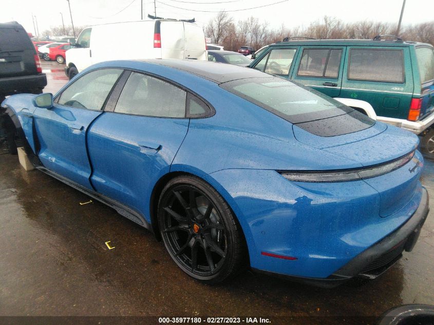 2022 PORSCHE TAYCAN GTS VIN: WP0AD2Y14NSA59861