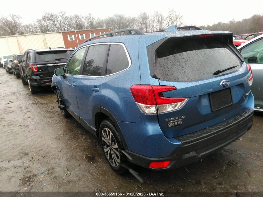 2022 SUBARU FORESTER LIMITED VIN: JF2SKAPC2NH507825