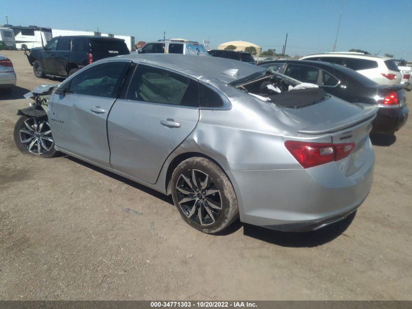 2021 CHEVROLET MALIBU RS VIN: 1G1ZG5ST8MF038210