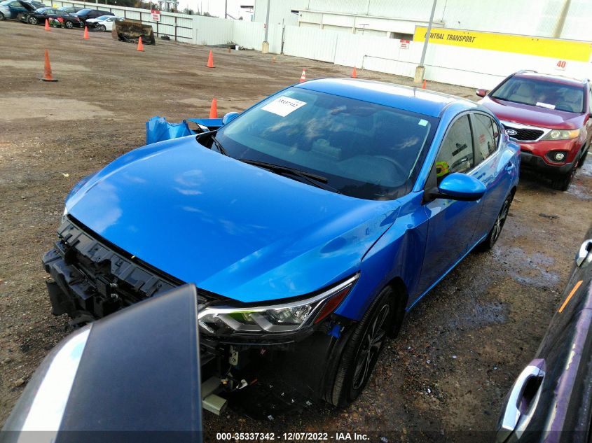 2021 NISSAN SENTRA SV VIN: 3N1AB8CVXMY313902