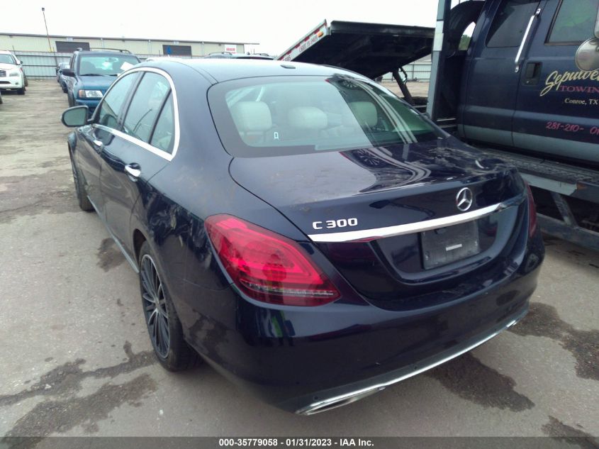 2021 MERCEDES-BENZ C-CLASS C 300 VIN: W1KWF8DB9MR632909