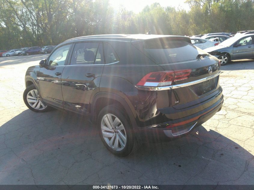 2021 VOLKSWAGEN ATLAS CROSS SPORT 2.0T SE W/TECHNOLOGY VIN: 1V2WC2CA0MC229962