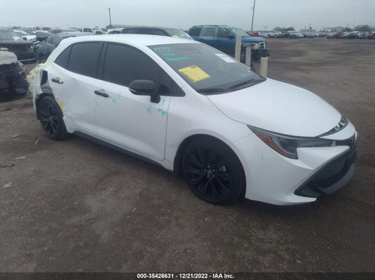 2022 TOYOTA COROLLA HATCHBACK SE/NIGHTSHADE/XSE VIN: JTND4MBE8N3190010