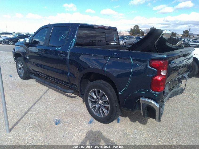 2021 CHEVROLET SILVERADO 1500 LT VIN: 3GCPWCED9MG119578