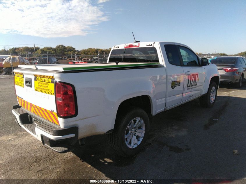 2021 CHEVROLET COLORADO 2WD LT VIN: 1GCHSCEAXM1271163