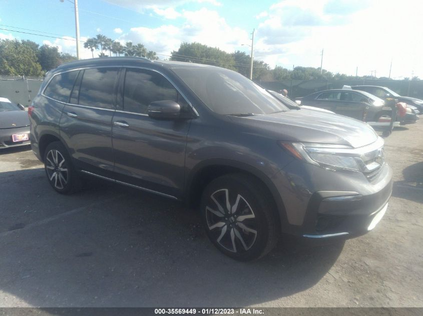 2021 HONDA PILOT TOURING 8-PASSENGER VIN: 5FNYF5H99MB037489