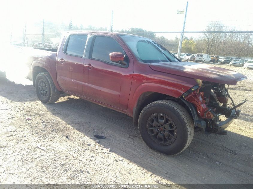 2022 NISSAN FRONTIER SV VIN: 1N6ED1EKXNN658832