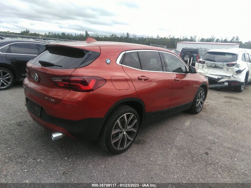 2022 BMW X2 SDRIVE28I VIN: WBXYH9C05N5T69266