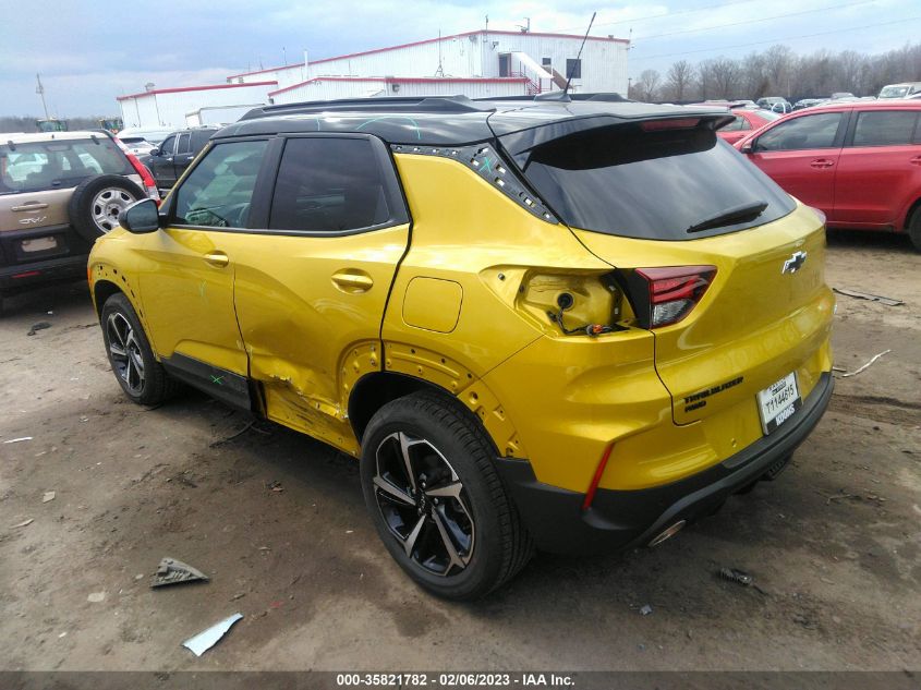 2023 CHEVROLET TRAILBLAZER RS VIN: KL79MUSL7PB024592