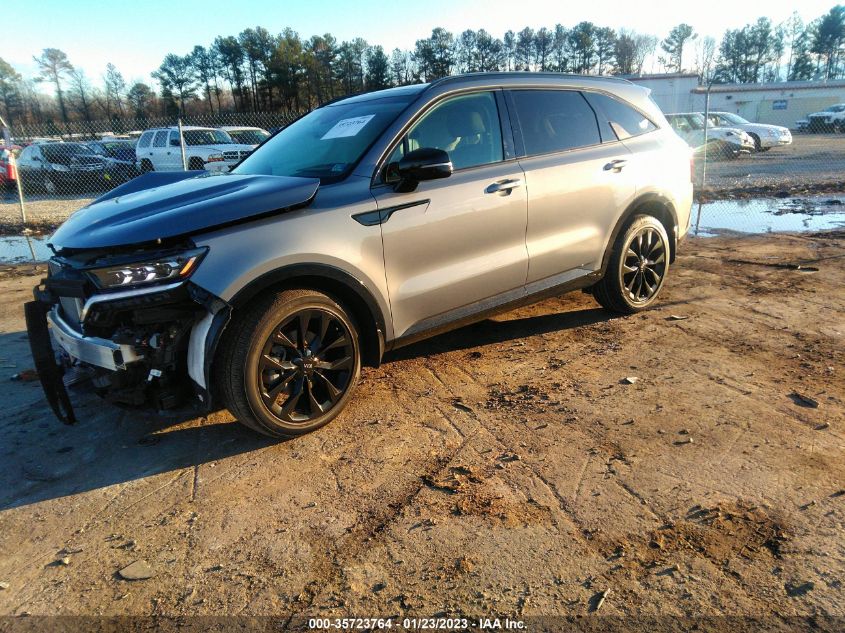 2021 KIA SORENTO SX VIN: 5XYRK4LF8MG061220