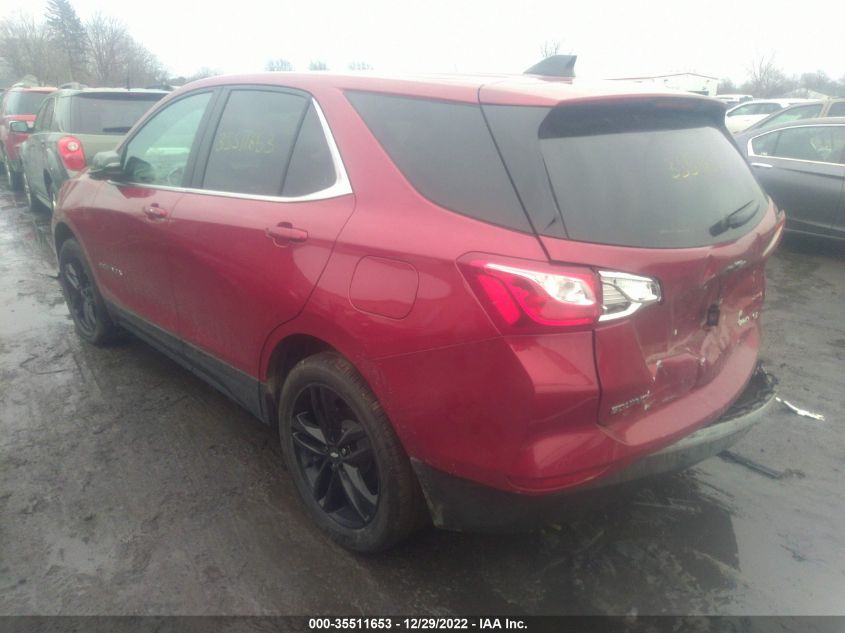 2021 CHEVROLET EQUINOX LT VIN: 3GNAXUEVXML341529