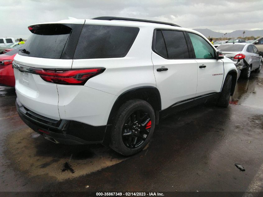 2022 CHEVROLET TRAVERSE PREMIER VIN: 1GNERKKW5NJ175281