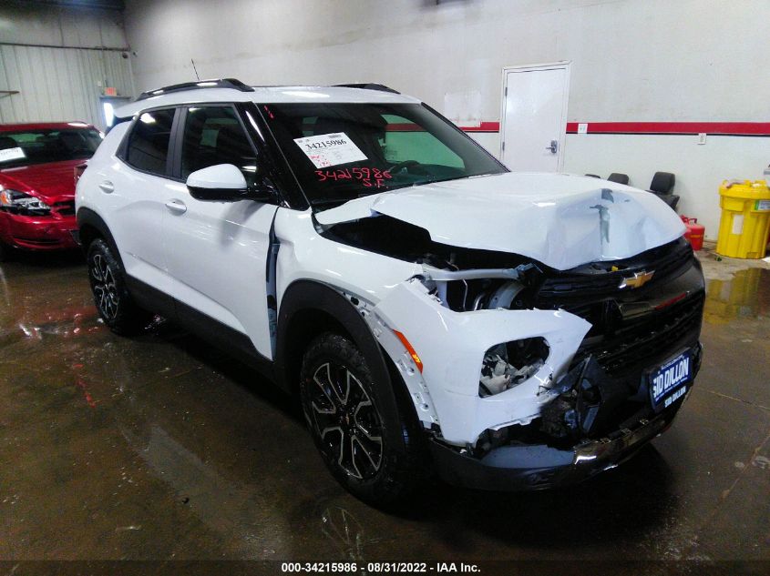 2022 CHEVROLET TRAILBLAZER ACTIV VIN: KL79MSSL4NB134582