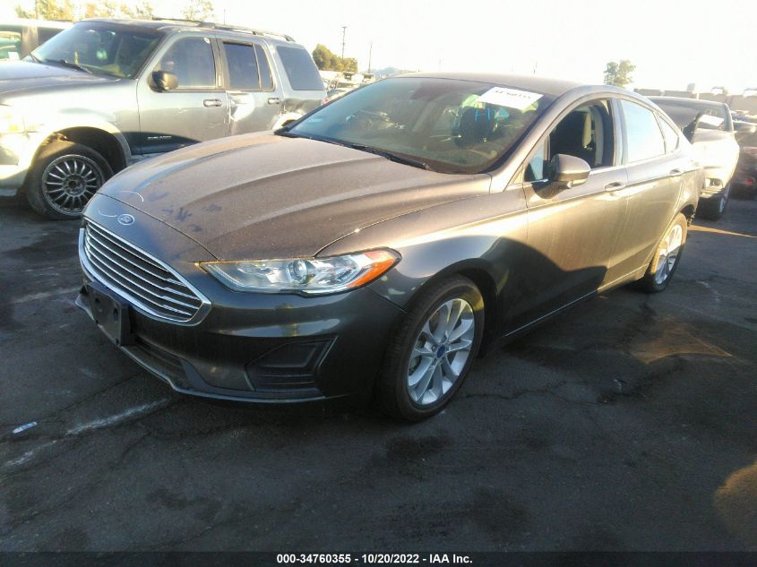 2020 FORD FUSION SE VIN: 3FA6P0HD0LR171225
