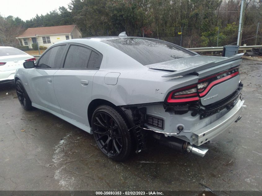 2022 DODGE CHARGER R/T VIN: 2C3CDXCT8NH190203