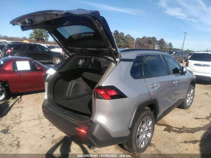 2022 TOYOTA RAV4 XLE PREMIUM VIN: 2T3C1RFV4NC192450