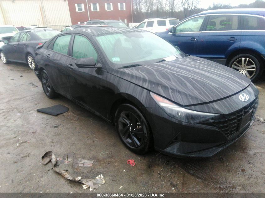 2022 HYUNDAI ELANTRA SEL VIN: 5NPLS4AG1NH054346