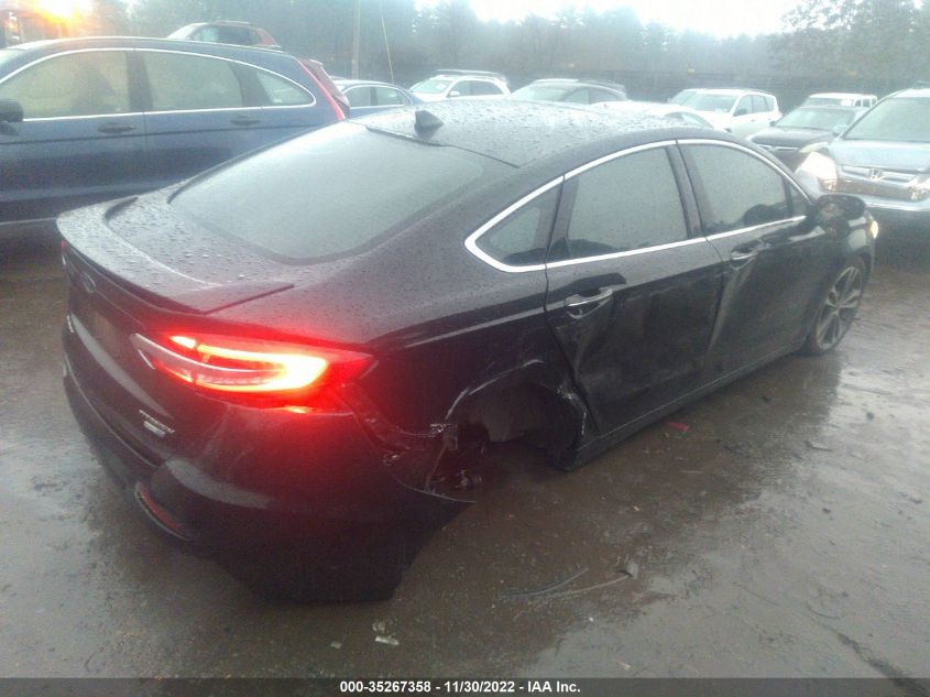 2020 FORD FUSION TITANIUM VIN: 3FA6P0D92LR121105