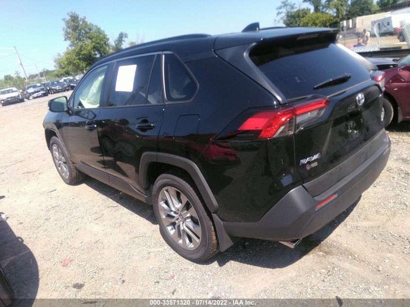 2022 TOYOTA RAV4 XLE PREMIUM VIN: JTMA1RFV6ND085175