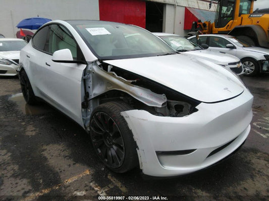 2022 TESLA MODEL Y PERFORMANCE VIN: 7SAYGDEF7NF518511