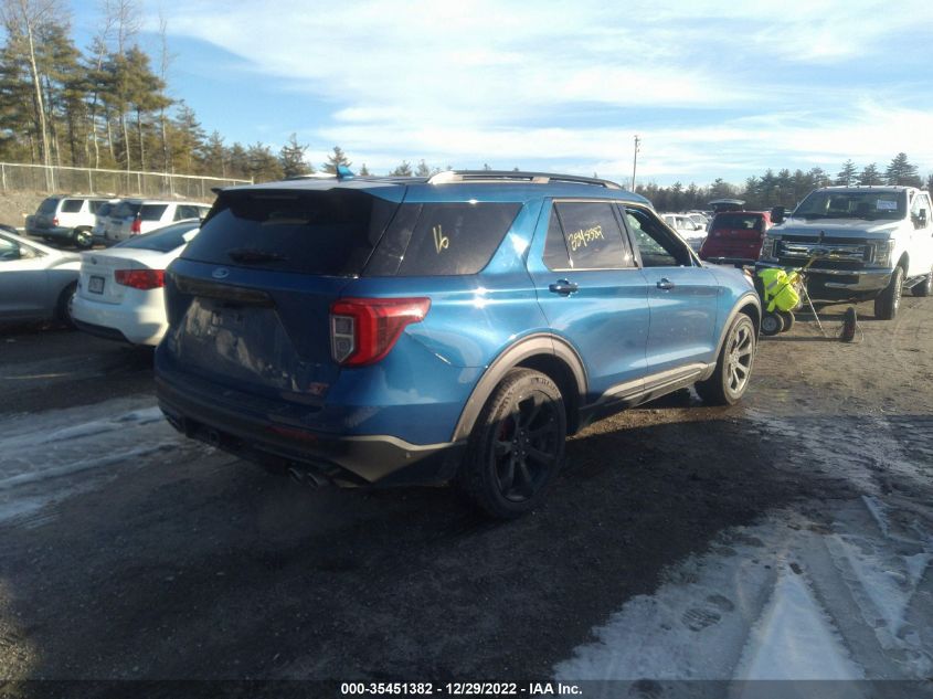 2020 FORD EXPLORER ST VIN: 1FM5K8GC4LGB37545