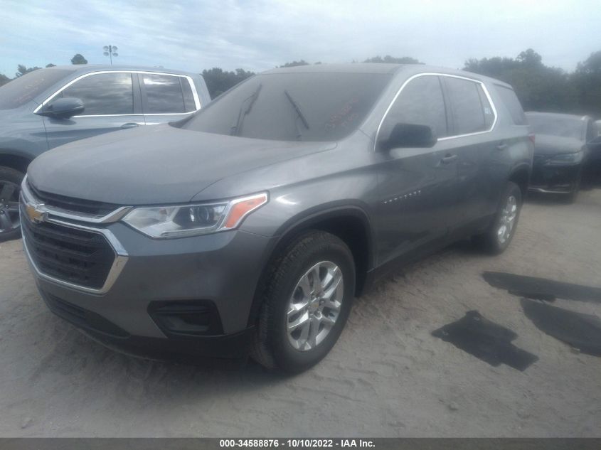 2021 CHEVROLET TRAVERSE LS VIN: 1GNERFKW2MJ196076