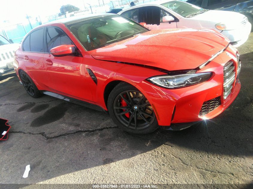 2022 BMW M3 VIN: WBS53AY08NFM22649