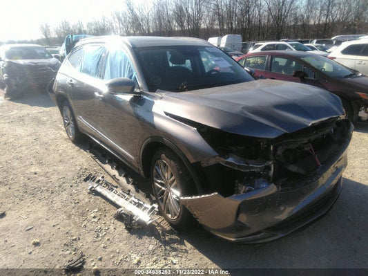 2022 ACURA MDX W/ADVANCE PACKAGE VIN: 5J8YE1H84NL036740