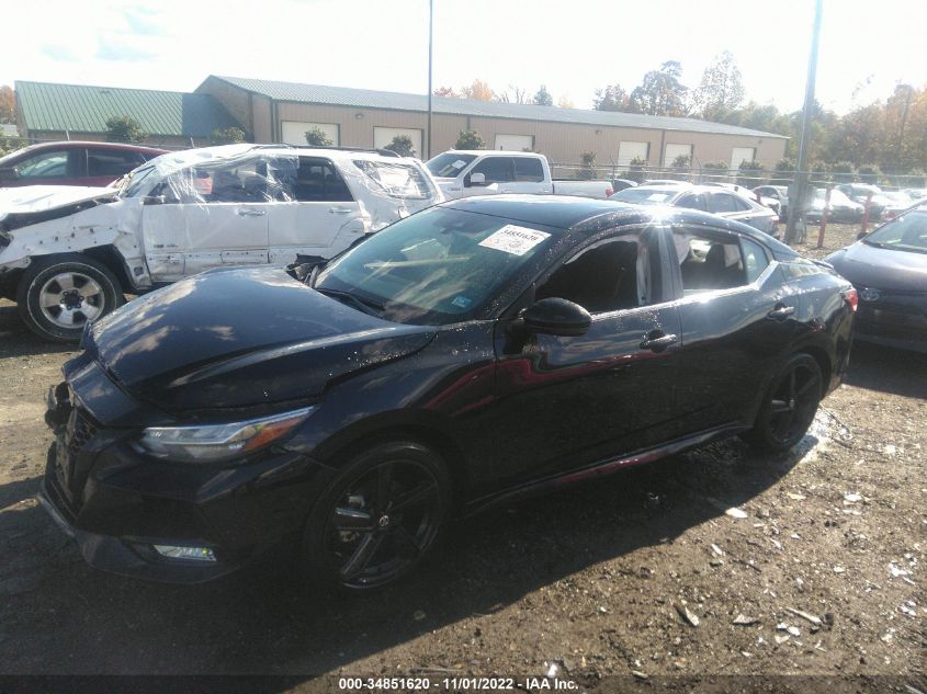 2022 NISSAN SENTRA SR VIN: 3N1AB8DV7NY261290