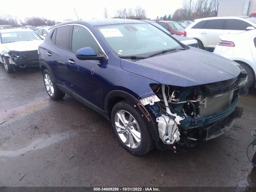 2022 BUICK ENCORE GX PREFERRED VIN: KL4MMBS24NB012531