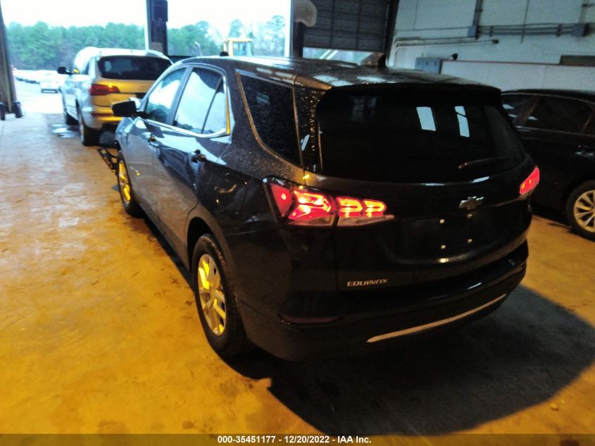 2022 CHEVROLET EQUINOX LT VIN: 2GNAXJEV7N6125982