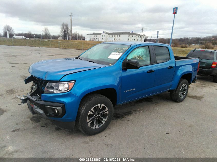 2022 CHEVROLET COLORADO 4WD Z71 VIN: 1GCGTDEN0N1135000