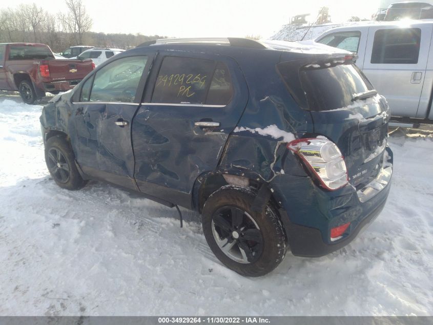 2020 CHEVROLET TRAX LT VIN: 3GNCJPSB3LL298186