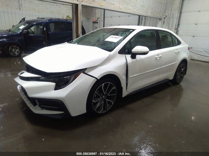 2021 TOYOTA COROLLA SE/NIGHTSHADE/APEX SE VIN: 5YFS4MCE7MP091310