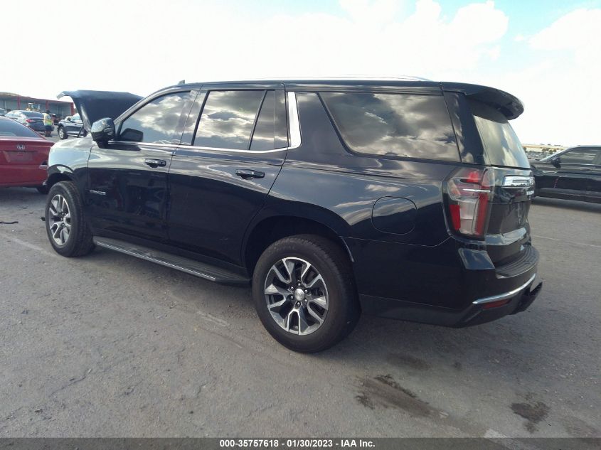 2021 CHEVROLET TAHOE LT VIN: 1GNSKNKD9MR185349