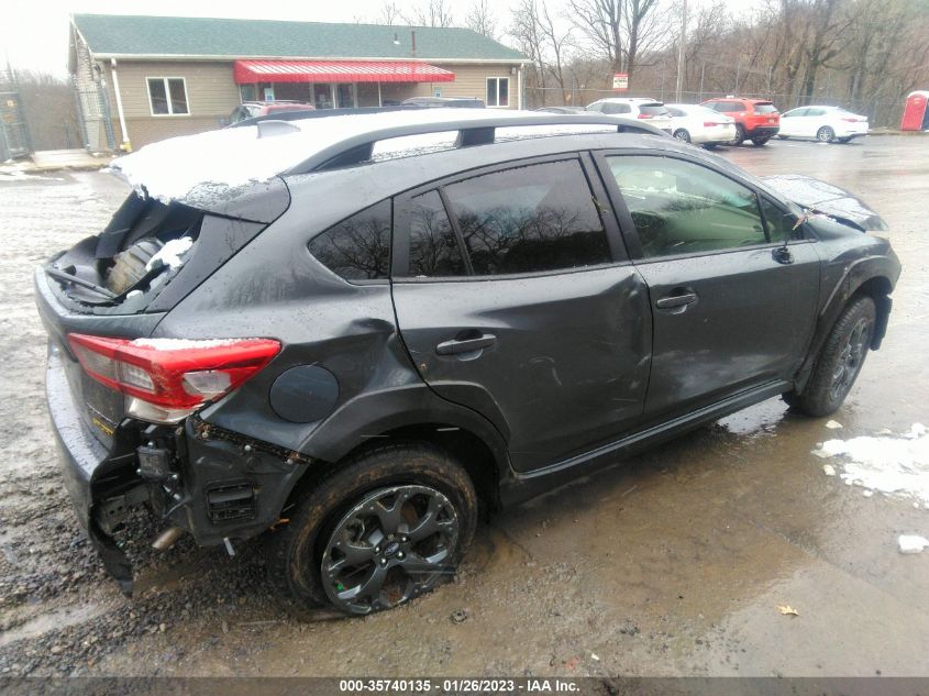 2022 SUBARU CROSSTREK SPORT VIN: JF2GTHSC9NH216550