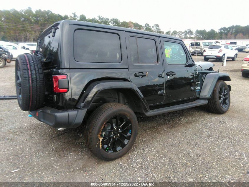 2023 JEEP WRANGLER 4XE SAHARA VIN: 1C4JJXP69PW555962