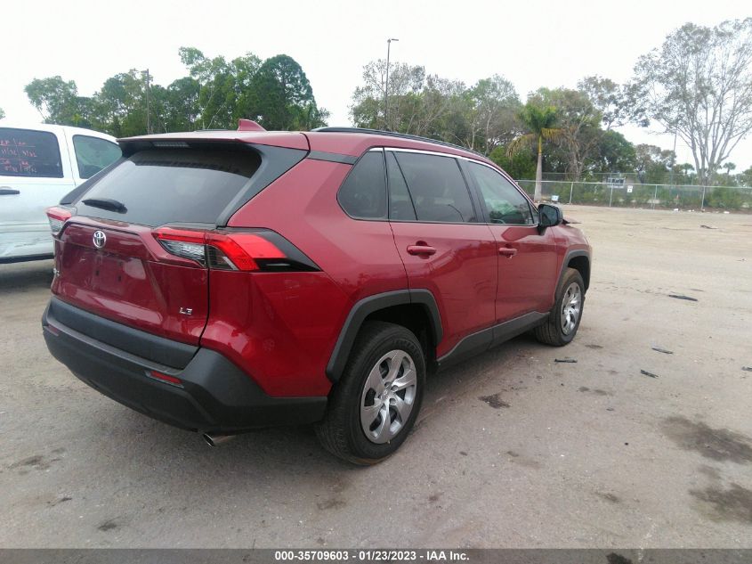 2021 TOYOTA RAV4 LE VIN: 2T3H1RFV5MW141459