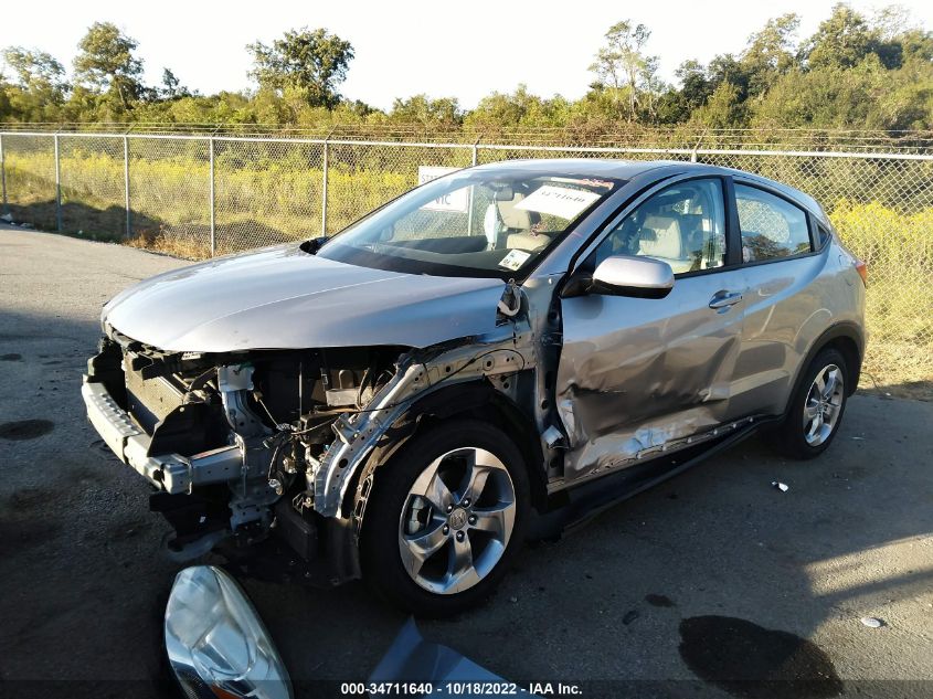 2022 HONDA HR-V LX VIN: 3CZRU5H32NM737268